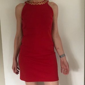 Red party dress!